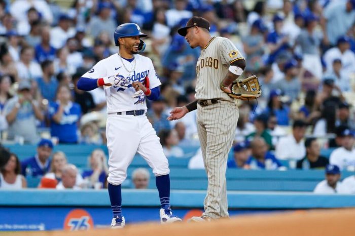 Dodgers look land next punch heavyweight battle with padres