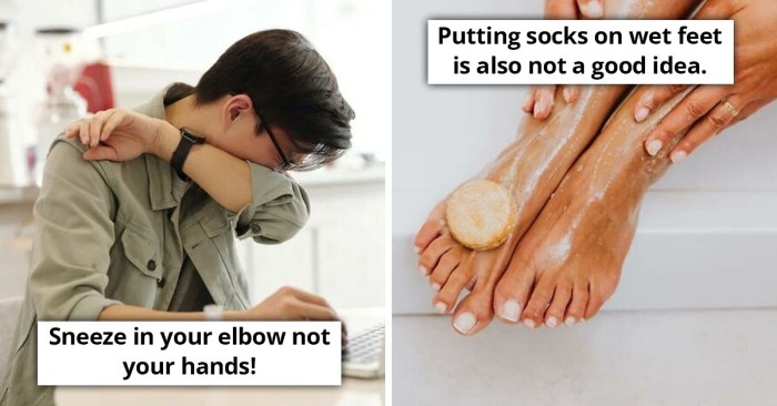 How to respond hygiene comments