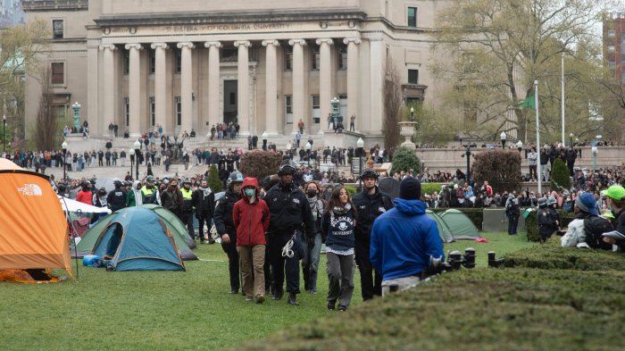 Covering Columbia's Protests Gave Me Hope About Journalism | TIME Columbia university protests butler library police arrests politics trump explainer
