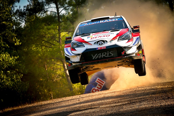 WRC Sweden: Rovanpera edges Tanak to claim opening stage Ogier edges tanak claim fifth sardinia crown toyota charge into title fight