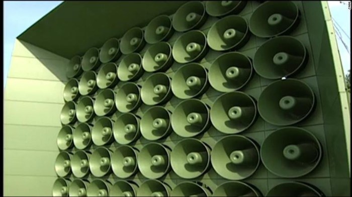 South Korea's propaganda loudspeakers dismantled at North Korea border North korea appears have stopped loudspeakers blasting noise seoul says