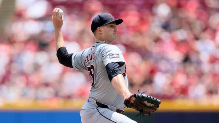 Tarik Skubal, Tigers cruise to series win over Royals | Reuters Surging cubs clash with tarik skubal tigers series opener