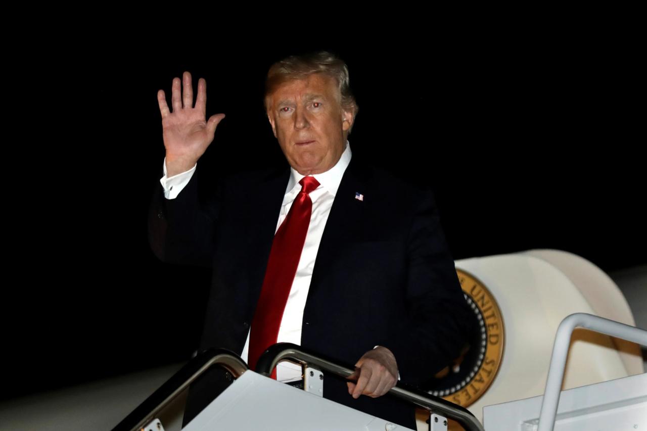 Donald trump columbus day