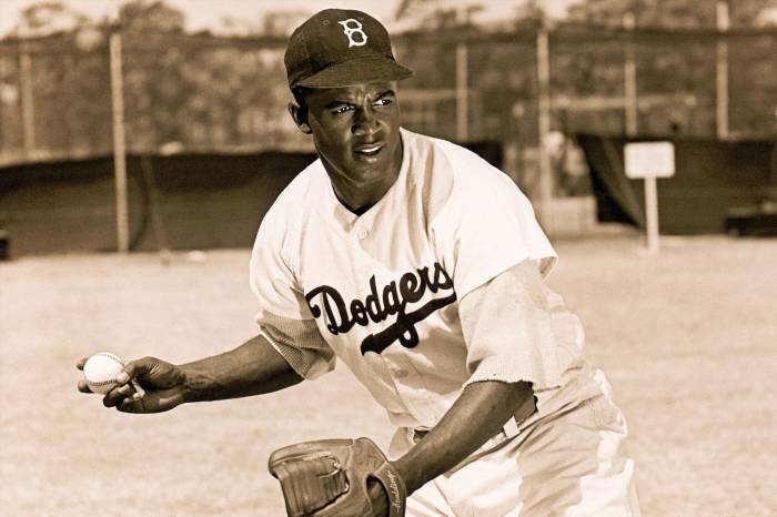 Remnants of stolen Jackie Robinson statue found burned in trash can Robinson step down new zealand rugby chief