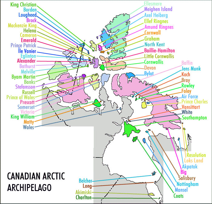Arctic Archipelago - Wikipedia Canadian wildfire smoke spreads across third us