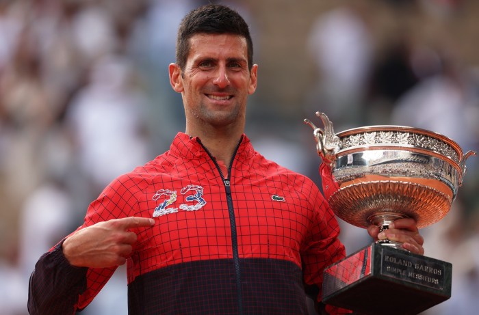 Djokovic seeks landmark 100th win french open