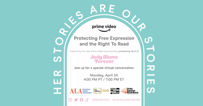 Judy Blume Forever (2023): Release Date, How to Watch, Author Interview ... Forever judy blume book ban netflix