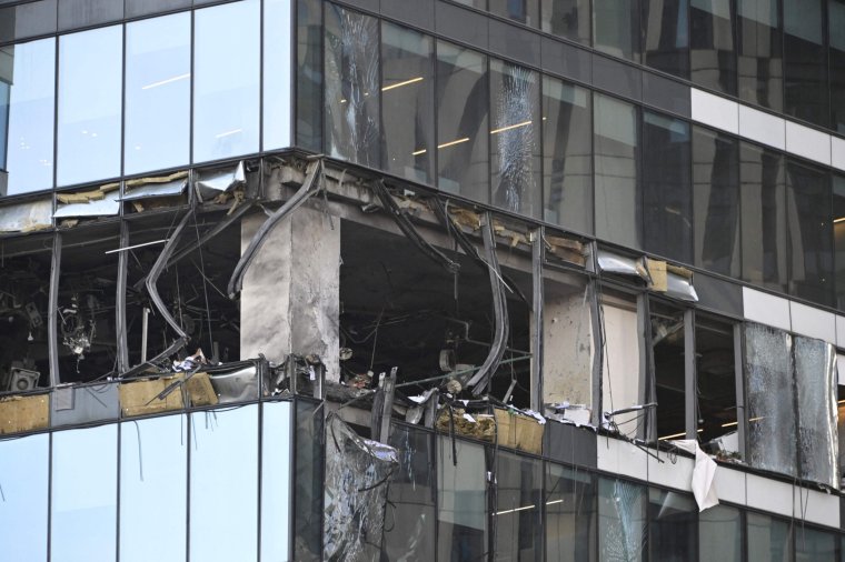 Ukraine drones attack moscow forces airport closure russia says
