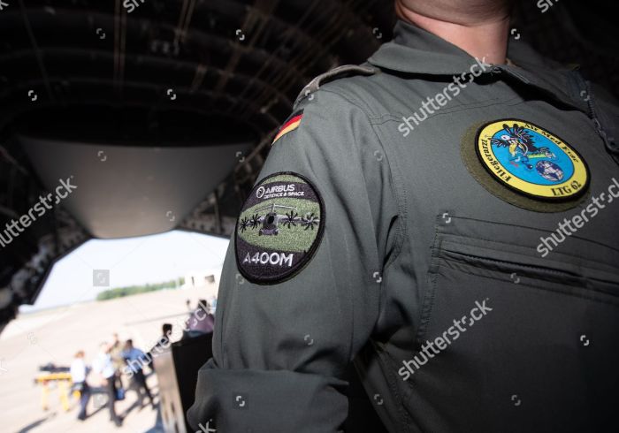 German Air Force Officer Has Airbus Editorial Stock Photo - Stock Image ... Airbus wins contract provide infrared protection german air force aircraft