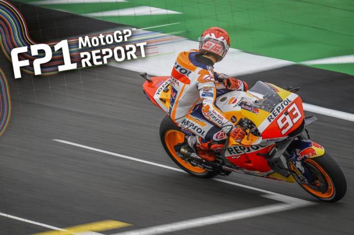 Marquez’s take on three qualifying crashes and point-less race - The Race Marc marquez fastest aragon grand prix qualifying 99th career pole