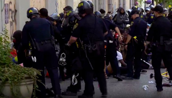 California police arrested dozens of protesters after curfew in Los ... Los angeles protests curfew mass arrests unrest spreads trump newsom feud
