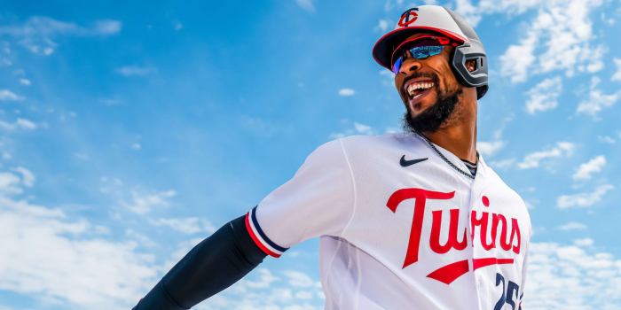 Byron Buxton struggling at the plate and the Twins may have to bench ... Byron buxtons bat backs righty david festa twins top rangers