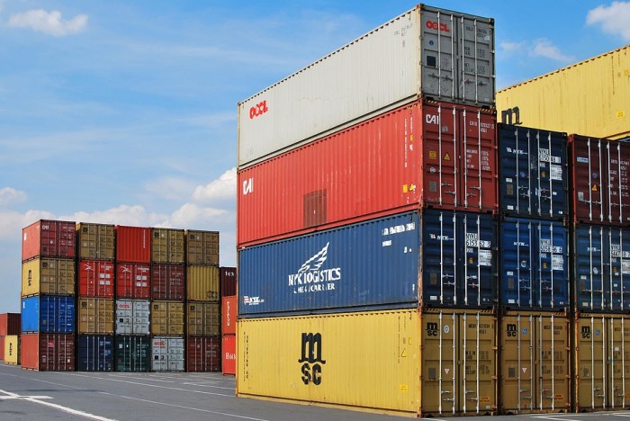Free photo: Dock, Container, Export, Cargo - Free Image on Pixabay - 441989 Shipping industry still sea it tries navigate net zero