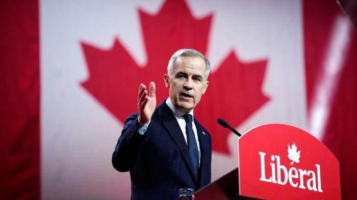 Mark Carney runs for leader of Canada's Liberal Party Mark carney wins canada election liberals