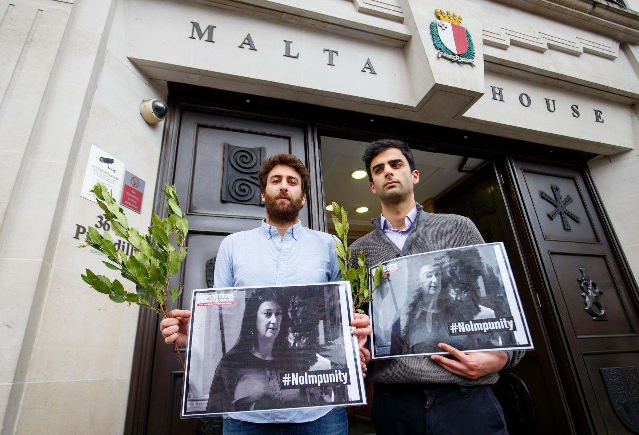 Malta marks 5 years since journalist killed, seeks justice Two men jailed life procuring bomb that killed malta journalist