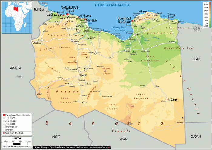 Large detailed road map of Libya. Libya large detailed road map ... Libyas eastern based parliament passed budget its development fund