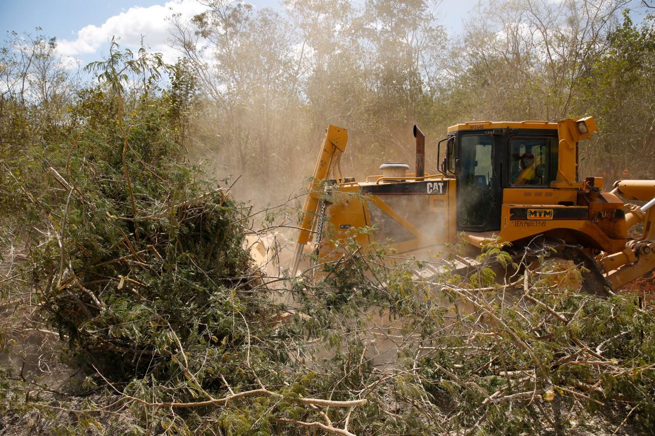 Collapse, contamination: Mexican scientists sound alarm at Mayan Train Tire maker michelin close plant central mexico newspaper reports