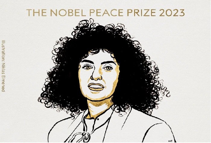 2023 Nobel Peace Prize: Narges Mohammadi Gets Award For Fight Against ... Iran international womens day narges mohammadi nobel