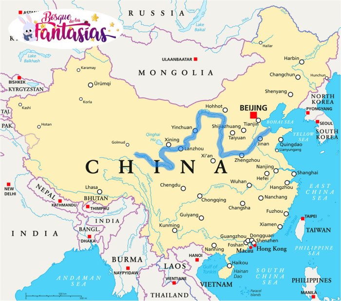 Map of China • Download FREE China warns more severe northern floods this summer