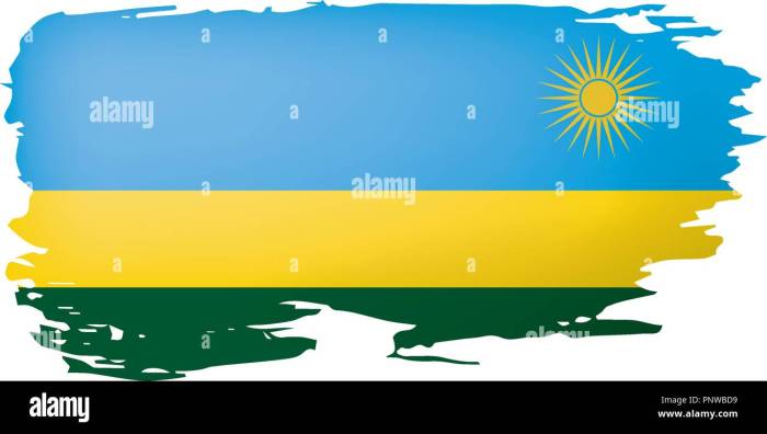 Rwanda flag, vector illustration on a white background Stock Vector ... Rwanda backed rebels congo executed civilians human rights watch says