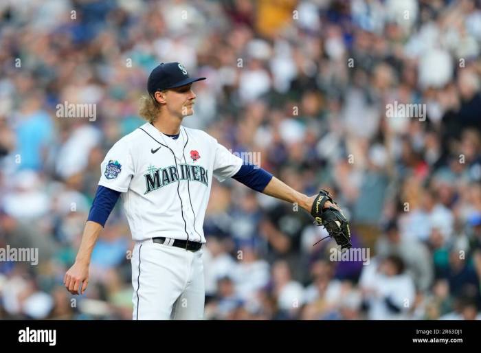 Rookie Bryce Miller, Mariners topple Tigers Mariners rhp bryce miller elbow heading back il