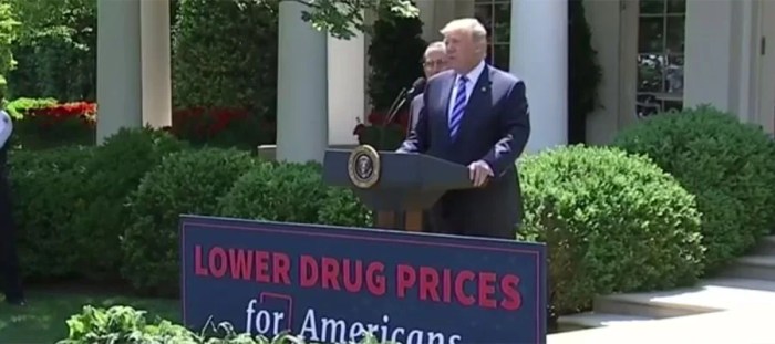 Trump Suggests Executive Order on Drug Prices, With a Scope That Is ... Trump perscription drug cost
