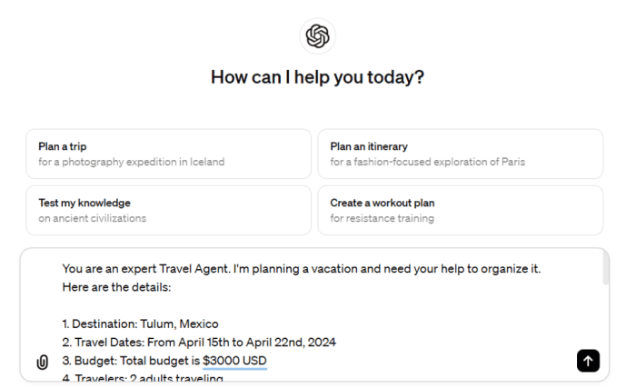 ChatGPT Travel Planner Prompts For Planning Your Next Vacation 8 chatgpt prompts to help you plan your perfect vacation