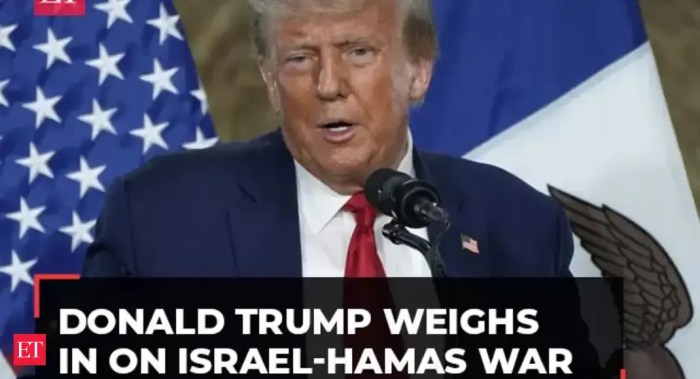 Trump Voices Support For Israel Amid Rising Gaza Conflict - HW News English How trump can redeem his gaza fiasco