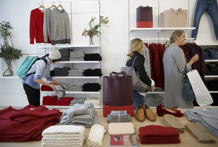 Everlane, an online retail startup, opened a permanent popup on Folsom street on Thursday, November 30, 2017, in San Francisco, Calif.