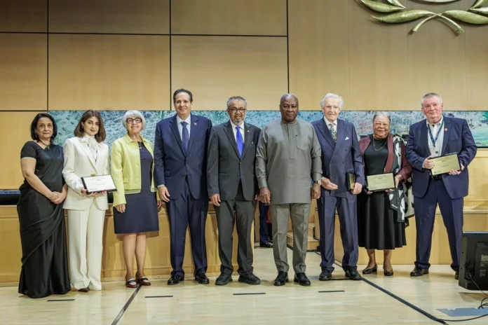 world-health-assembly-honors-four-global-health-leaders-for-lifetime-achievements