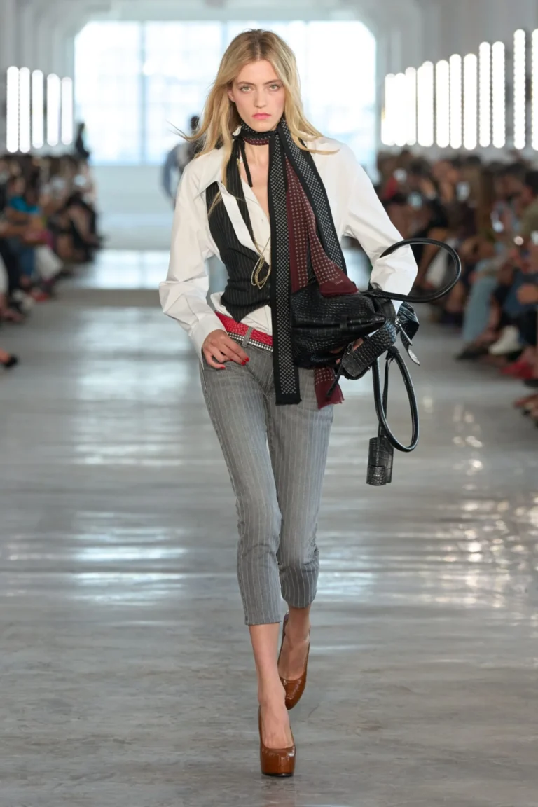 7 For All Mankind Redefines Modern Workwear and Revives Indie Sleaze for Spring 2027 Ready-to-Wear