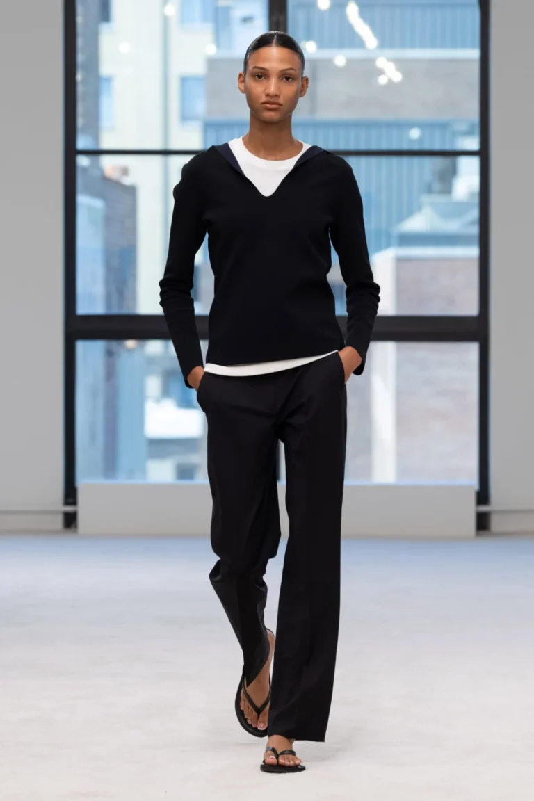 Theory Examines the Architecture of Ambition and 1980s Power Dressing in Spring 2027 Collection