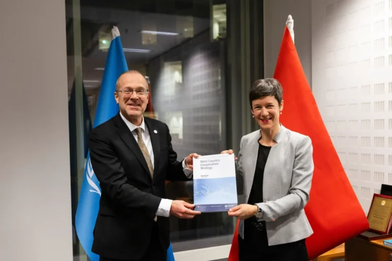 WHO and Switzerland Seal Strategic Partnership Extension Through 2028 to Advance Public Health and Global Health Security